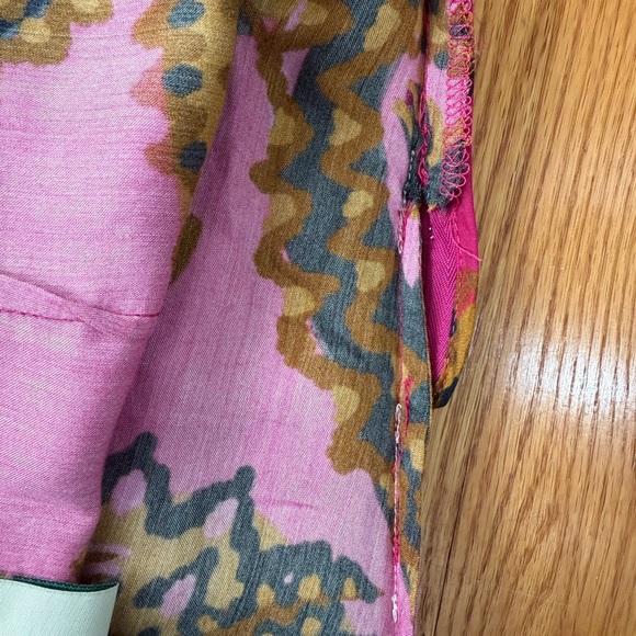 Farm Rio Pink Croco Midi Skirt - Picture 9 of 13